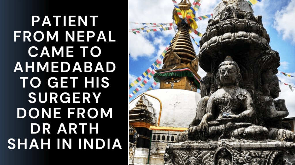 Patient from Nepal came to Ahmedabad to get his Gynecomastia surgery